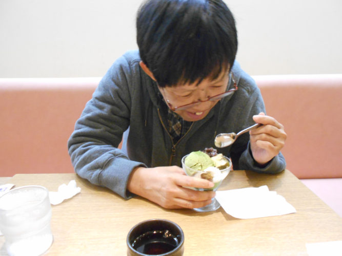 大戸屋にランチへ！